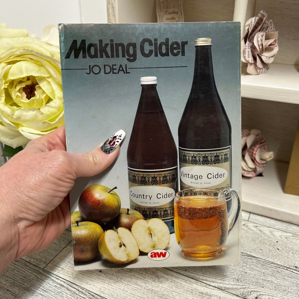 Making Cider Jo Deal 1985 Softcover Revised Edition Argus Books Brewing Guide